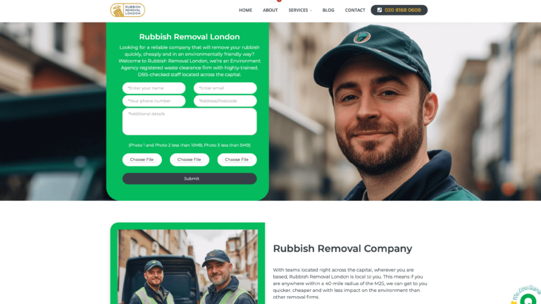 Rubbish Removal London- case studies